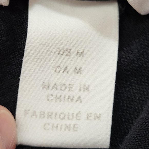 H&M MAMA MATERNITY WEAR BLACK PANTS SIZE MEDIUM WOMEN'S WEAR PREGNANCY COMFORT - Picture 7 of 15